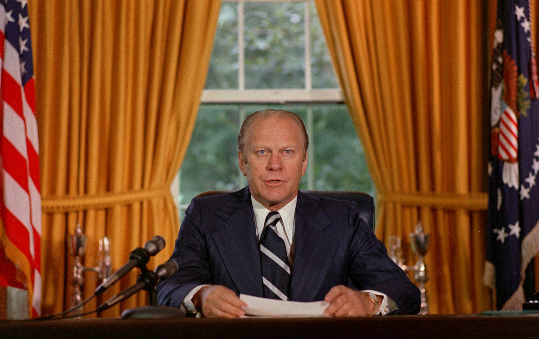 1974: Richard Nixon pardon